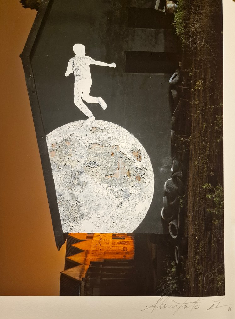 VHILS (1987) & JR - Les Enfants d’Ouranos - Leap #1.0