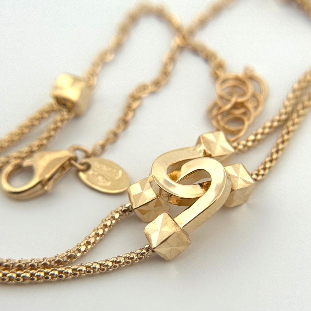 Handmade - Armbånd - 2.4 g - 18 kraat Gulguld #3.2