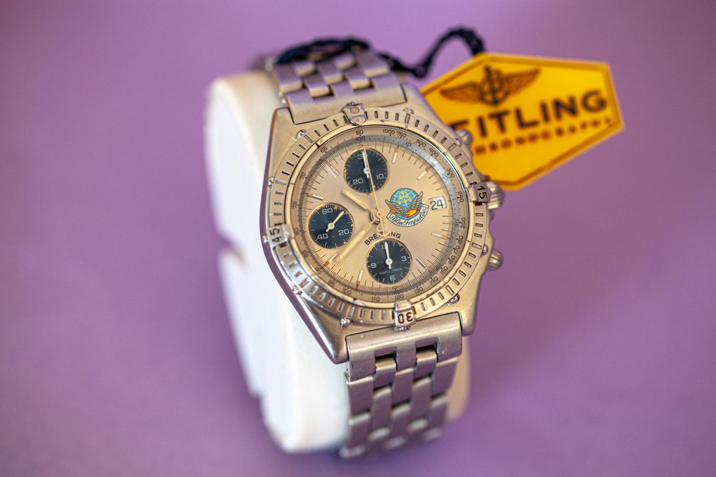 Breitling - Chronomat Blue Impulse Japanese Airforce Limited Edition of 1000 - A134EBIPA - Άνδρες - 1990-1999 #1.0