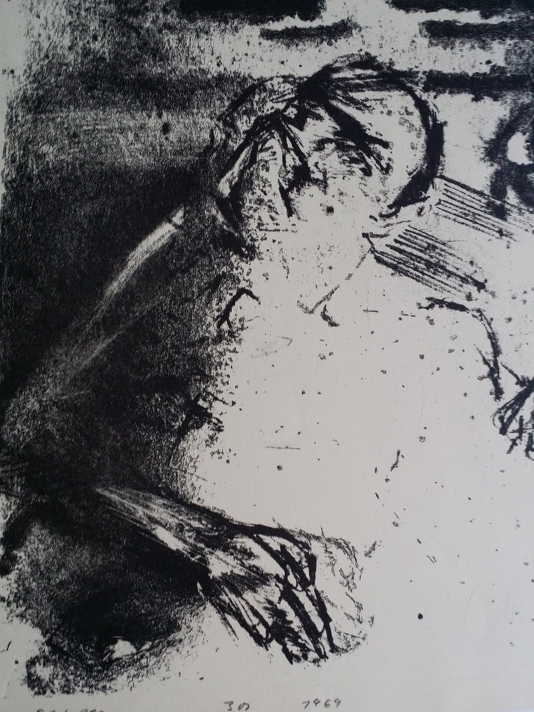 Jörg Madlener (1939) - signed and numbered lithograph, 1969. #2.1