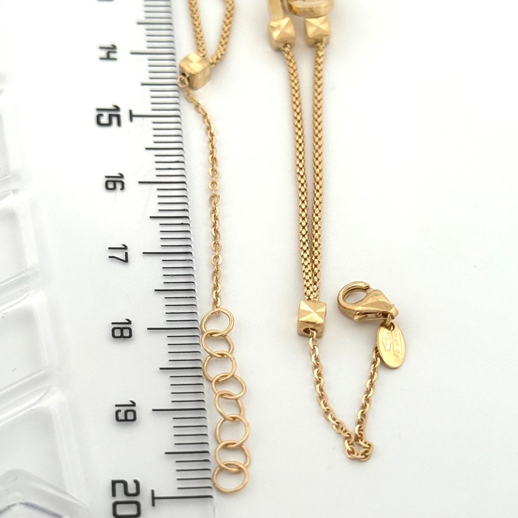 Handmade - Armbånd - 2.4 g - 18 kraat Gulguld #4.3