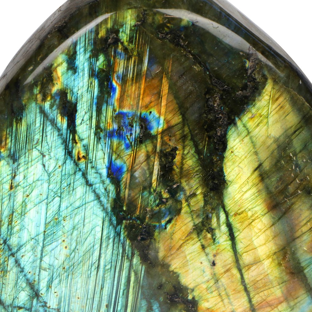 Hög Kvalitet - Regnbågsblink - Labradorite Friform- 1.35 kg #4.3
