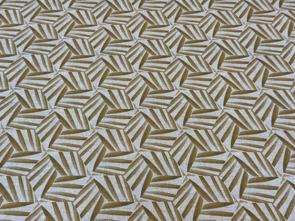 Geometrie d’Oro: a elegância sem tempo do design óptico - Tecido para estofos  - 3 m - 2.8 m #1.0