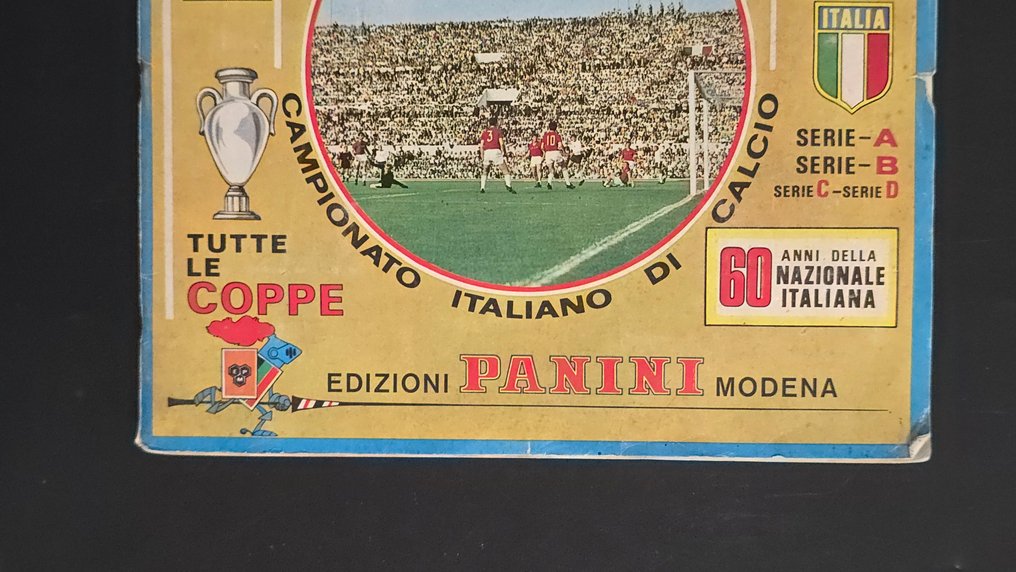 1969/70 Panini Calciatori, con cedola - 1 Álbum incompleto - Good (GD) #4.3