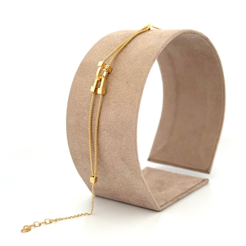 Handmade - Armbånd - 2.4 g - 18 kraat Gulguld #1.0