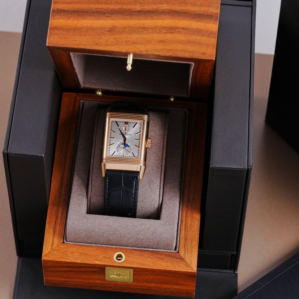 Jaeger-LeCoultre - Reverso Tribute Nonantieme 18k Pink Gold - Q711252J - Men - 2010-2020 #3.2