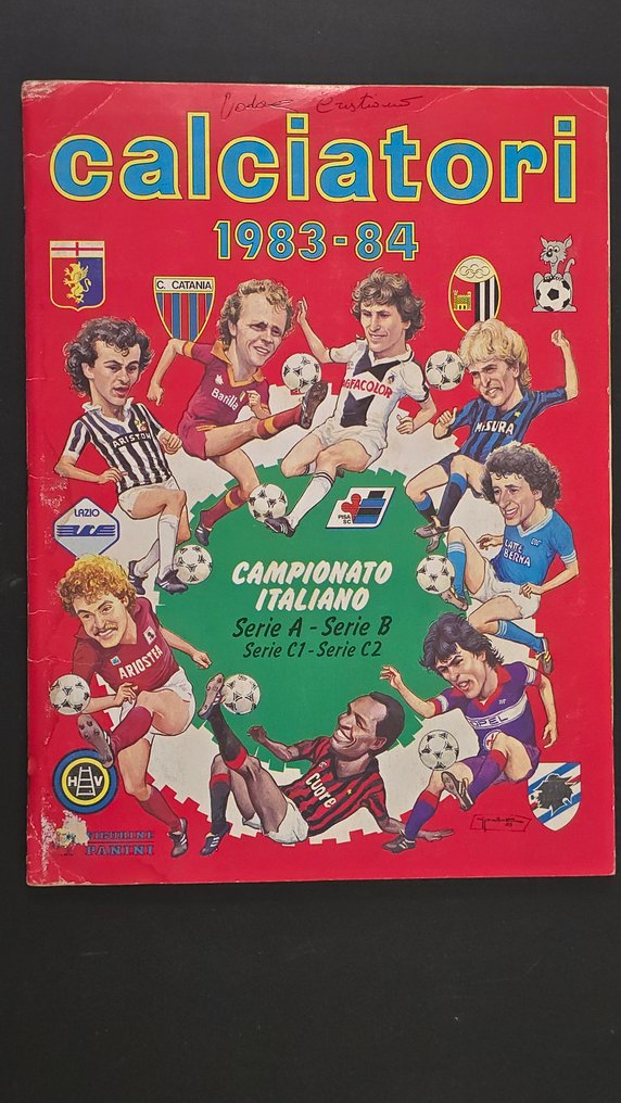 1983/84 Panini Calciatori - 1 Álbum incompleto - Good (GD) #1.0