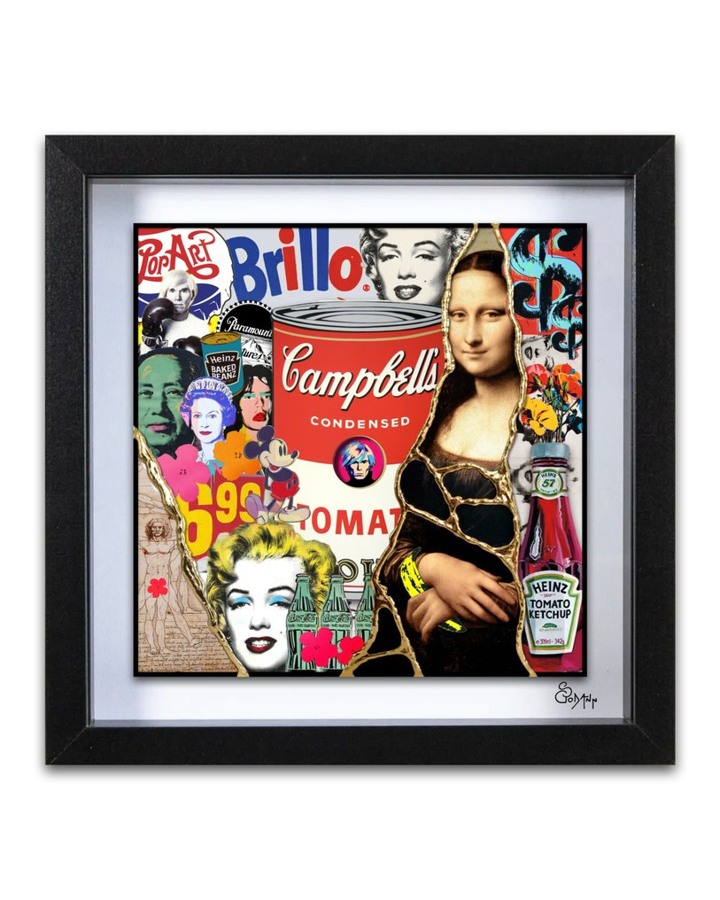 Stéphanie Godann - Warhol Da Vinci Fusion #1.0