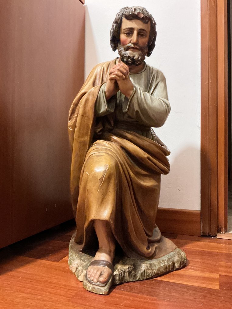 Statuetta - San Giuseppe - 55 cm - 7 kg - Legno #2.1