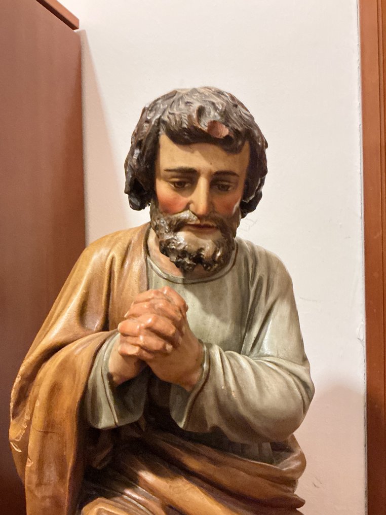 Statuetta - San Giuseppe - 55 cm - 7 kg - Legno #1.0