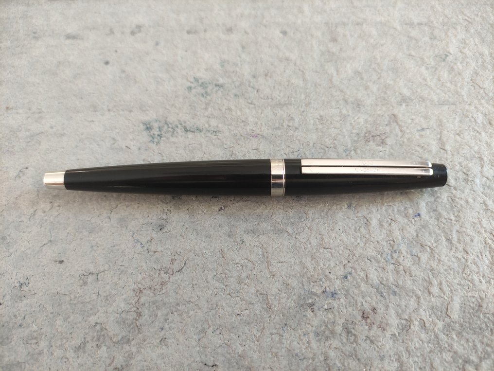 S.T. Dupont - Rollerbal ST Dupont Ellispsis resina negra y platinum - 沒有保留價 - 滾珠筆 #2.1