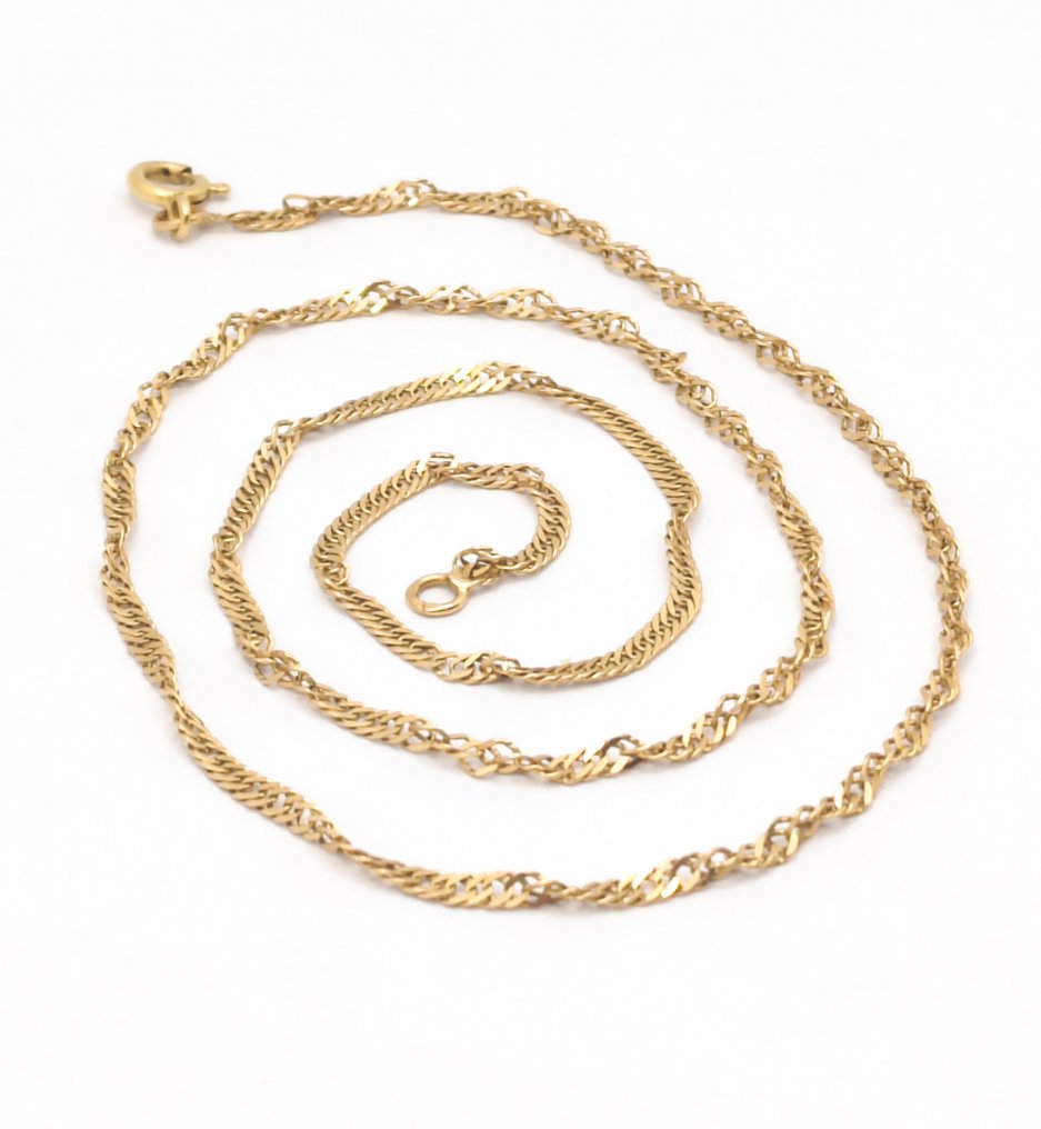 Halskæde - 18 kraat Gulguld #1.0