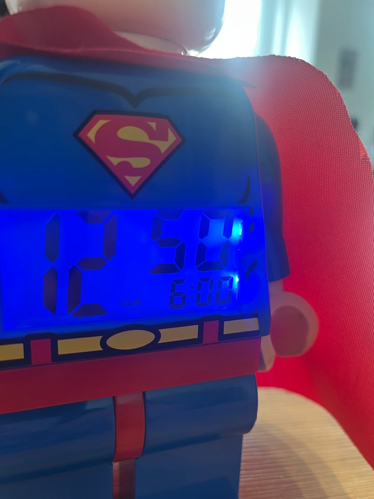 LEGO 套組 - Super Heroes - Green Lantern vs. Sinestro+ Superman Figure Alarm Clock #2.1