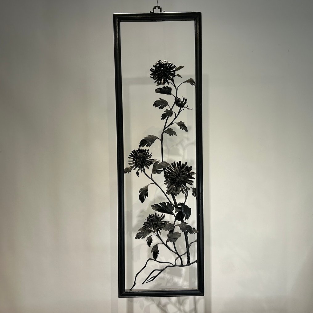 Ming Tiehua schildering - 木, 铁 - 中国 - Ming Dynasty (1368-1644)  (没有保留价) #1.0