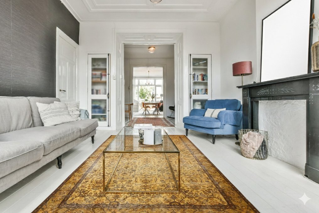 Κίτρινο 'Gold' κλασικό - Χαλί - 290 cm - 160 cm - με πιστοποιητικό #2.1