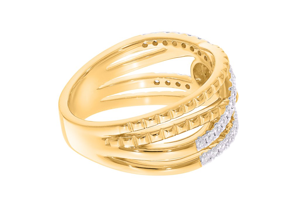 戒指 - 18 克拉 黃金, 部分镀铑 -  0.35ct. tw. 鉆石 (天然) - 鉆石 - Maison d'Anvers #4.3