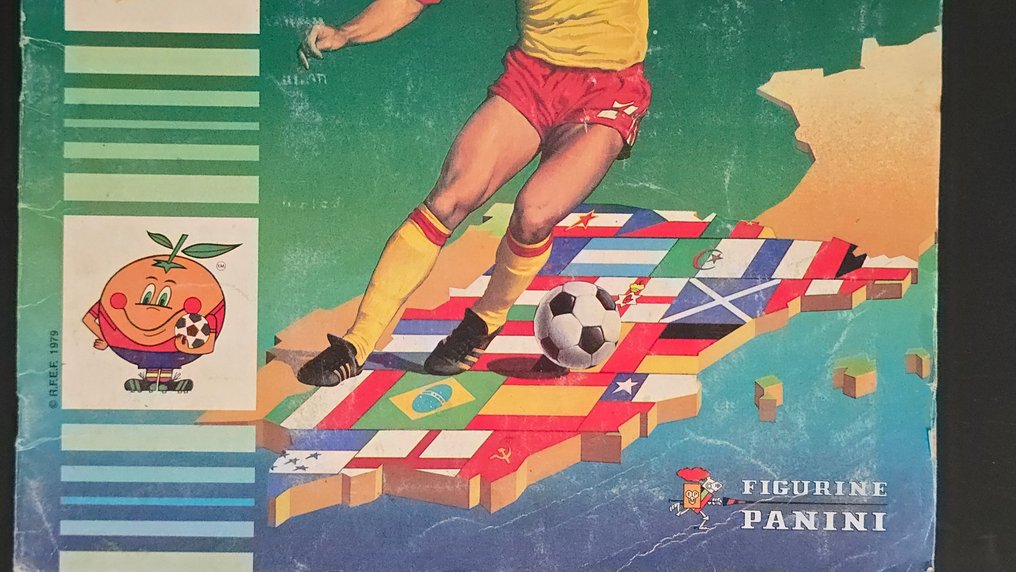 1982 Panini España 82 World Cup 迪亞哥·馬拉度納 - 1 不完整專輯 - Good (GD) #3.2