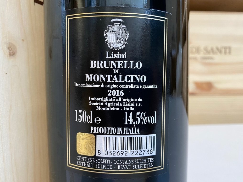 2016 Lisini - Μπρουνέλο ντι Μονταλσίνο - 1 Magnum (1,5 L) #4.3