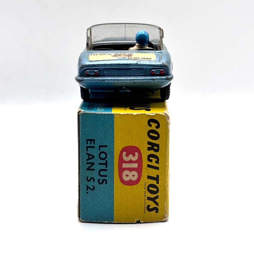 Corgi 1:43 - Modellauto - Corgi Toys 318 Lotus Elan S2 In Original Box - 1960s #4.3