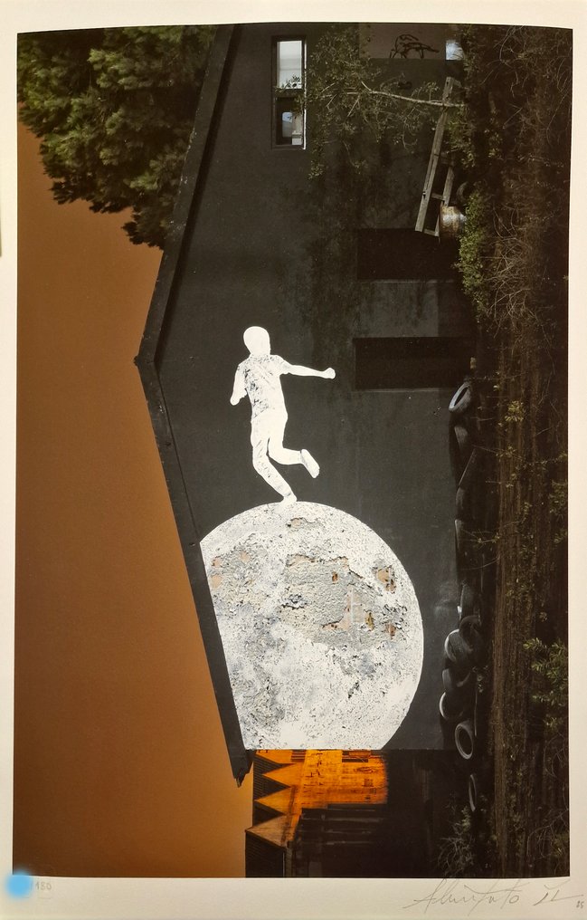 VHILS (1987) & JR - Les Enfants d’Ouranos - Leap #1.0