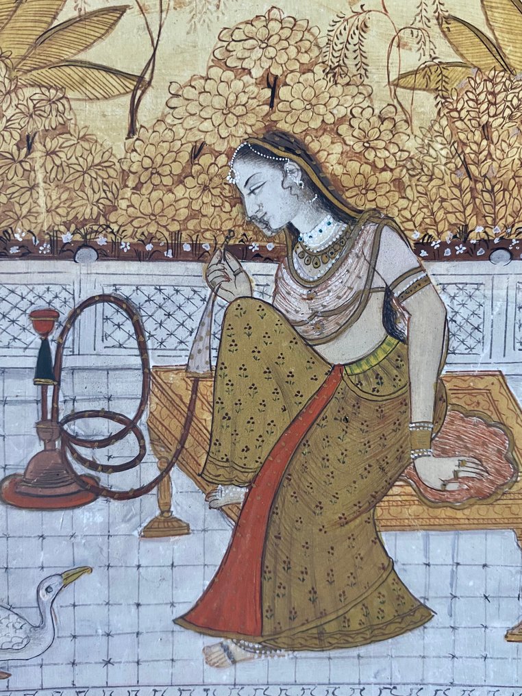 Scuola di Udaipur - Mahāranī (regina Rajput) #1.0