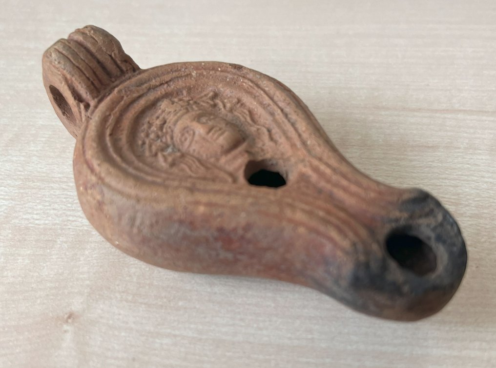 Ancient Roman, Empire Terracotta Lamp #3.2