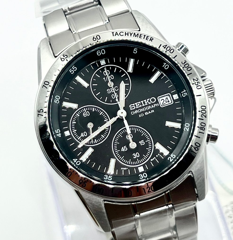 Seiko - Chronograph - χωρίς τιμή ασφαλείας - SBTQ041 - Άνδρες - 2020+  #4.3