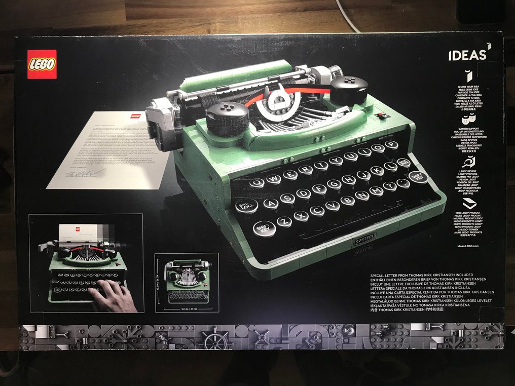 Lego Setti - 21327 - Ideas (CUUSOO) - Typewriter #1.0