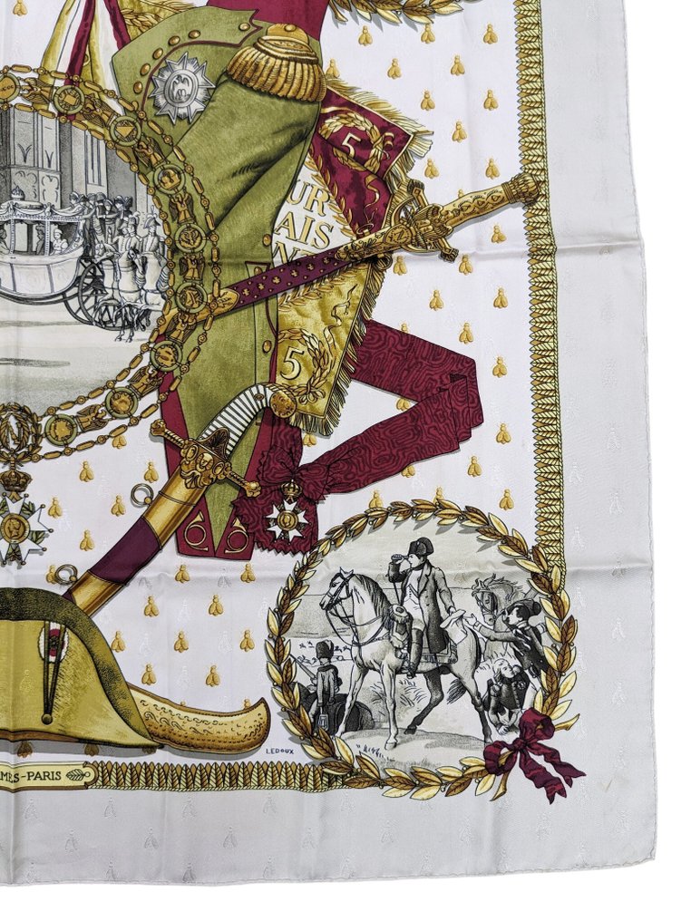Hermès - "Napoleon" SCARF 90 CM SILK - Sciarpa #4.3