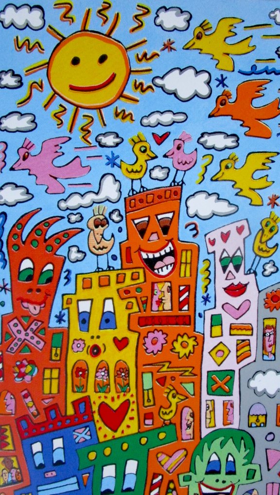 James Rizzi (1950-2011) - The City That Never Sleeps #1.0
