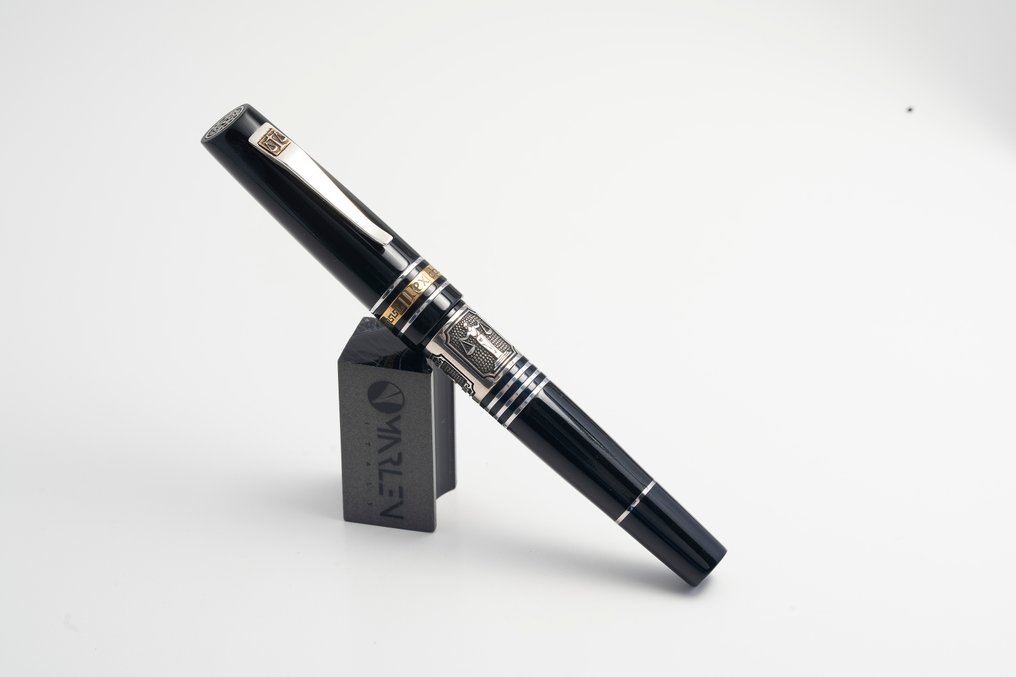 Marlen - Lex Nera (dedicata alla professione legale) - Special edition in Resina e Argento - Rollerball-Stift #1.0