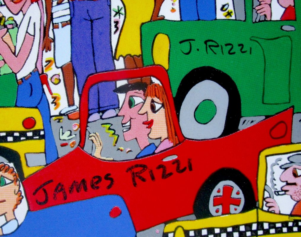James Rizzi (1950-2011) - The City That Never Sleeps #4.3