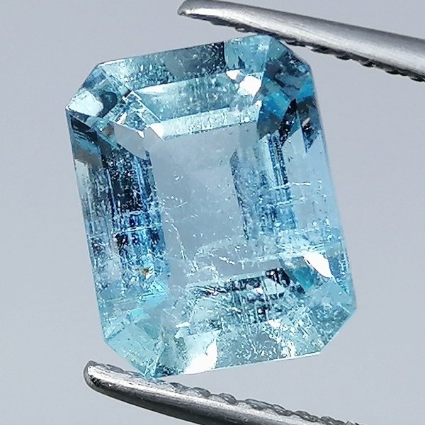 1 pcs Aquamarine - 3.30 ct - Instituto Gemólogico Español (IGE) - Undiagnosed #1.0