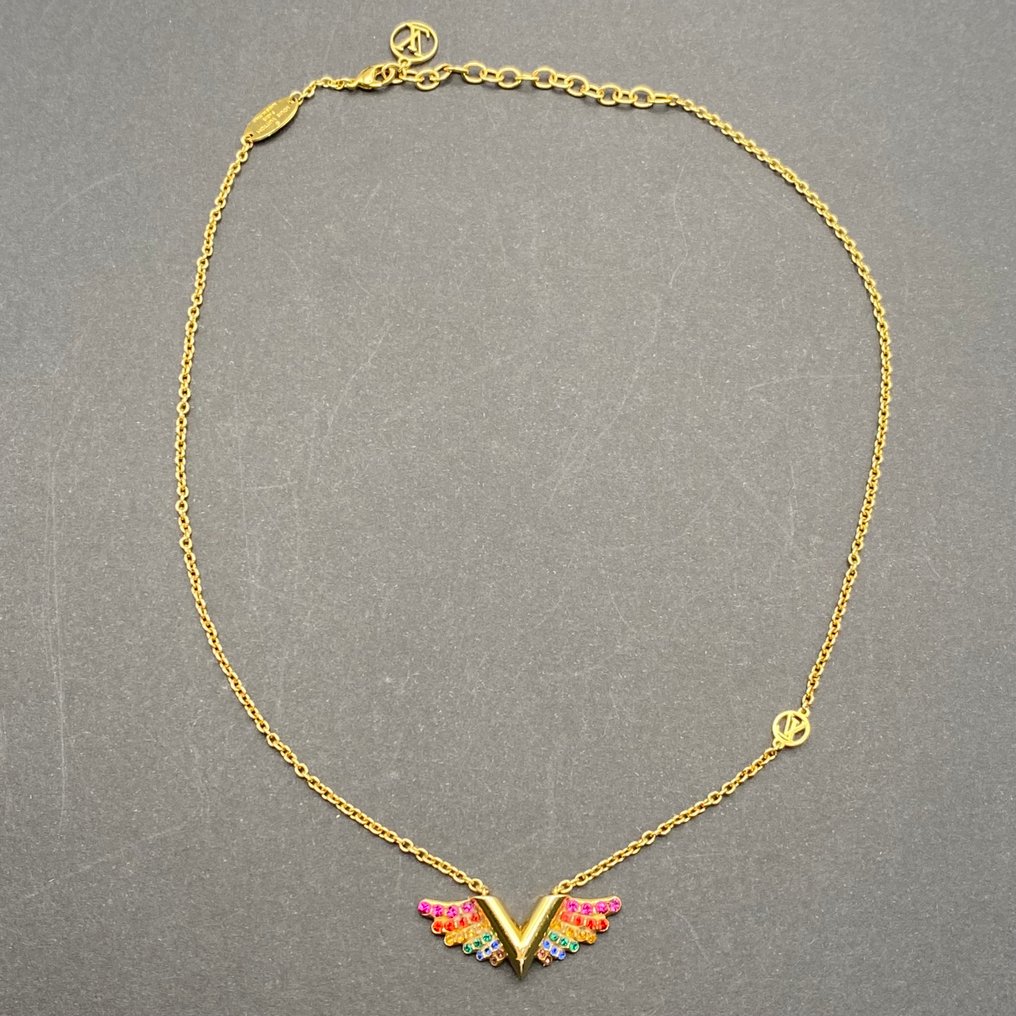 Louis Vuitton - Banhado a ouro - Colar #4.3