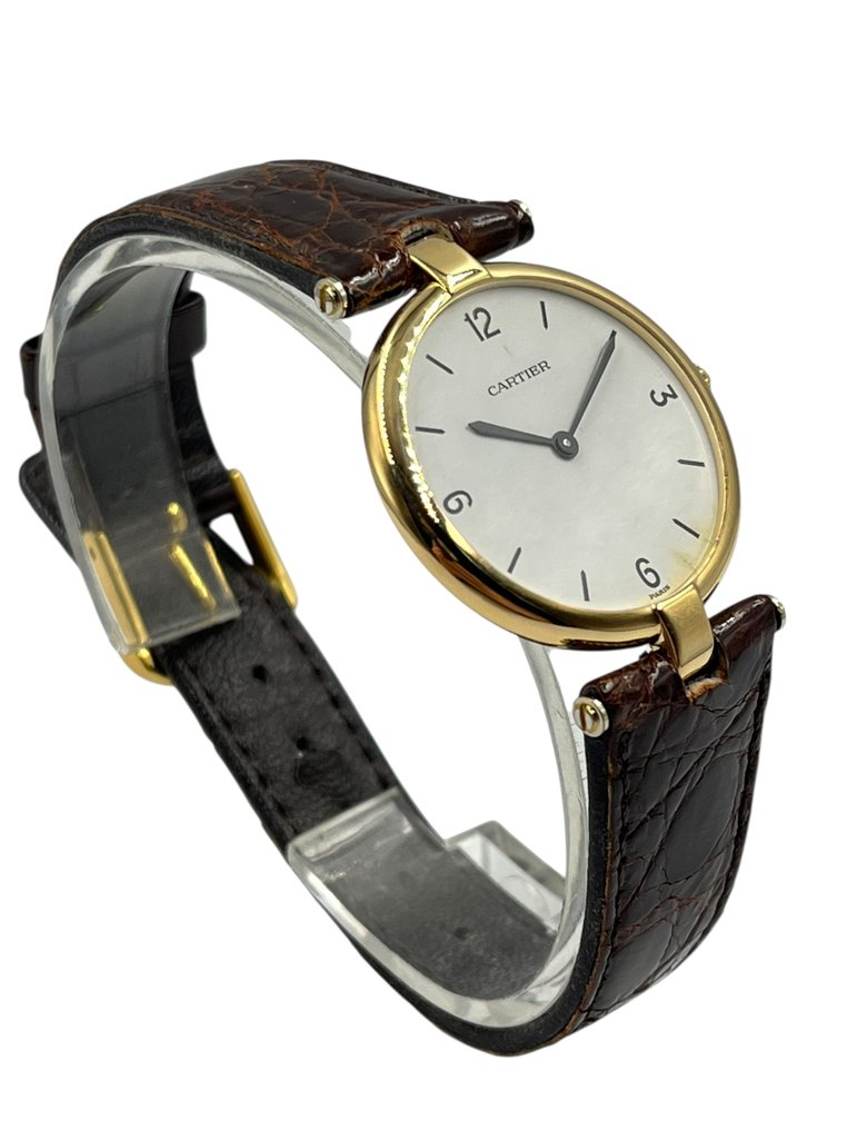 Cartier - Vendome Paris 18K Gold 30mm Slim - 81001 - Unisex - 1990-1999  #4.3