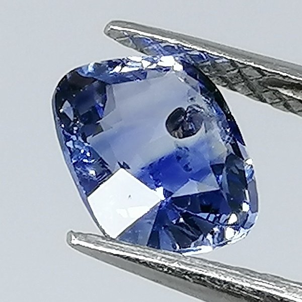 Μπλε Ζαφείρι - 1.24 ct - Instituto Gemólogico Español (IGE) - Ζεστό χωρίς υπολείμματα #1.0