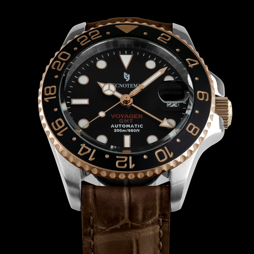 Tecnotempo - Automatic - GMT 200M WR "Voyager" - Limited Edition - - - TT.200VY.PRG2 - Hombre - Posterior a 2020  #1.0