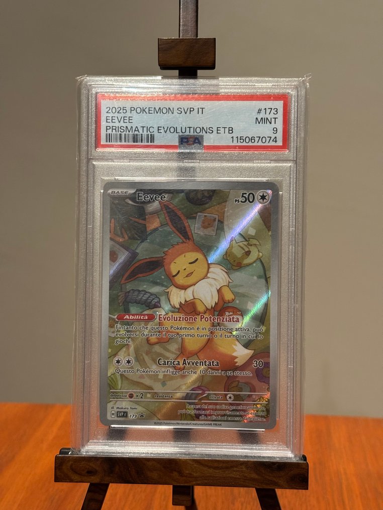 Pokémon - 1 Graded card - Eevee 173 - PSA 9 - Scarlet & Violet - Evoluzioni Prismatiche #1.0