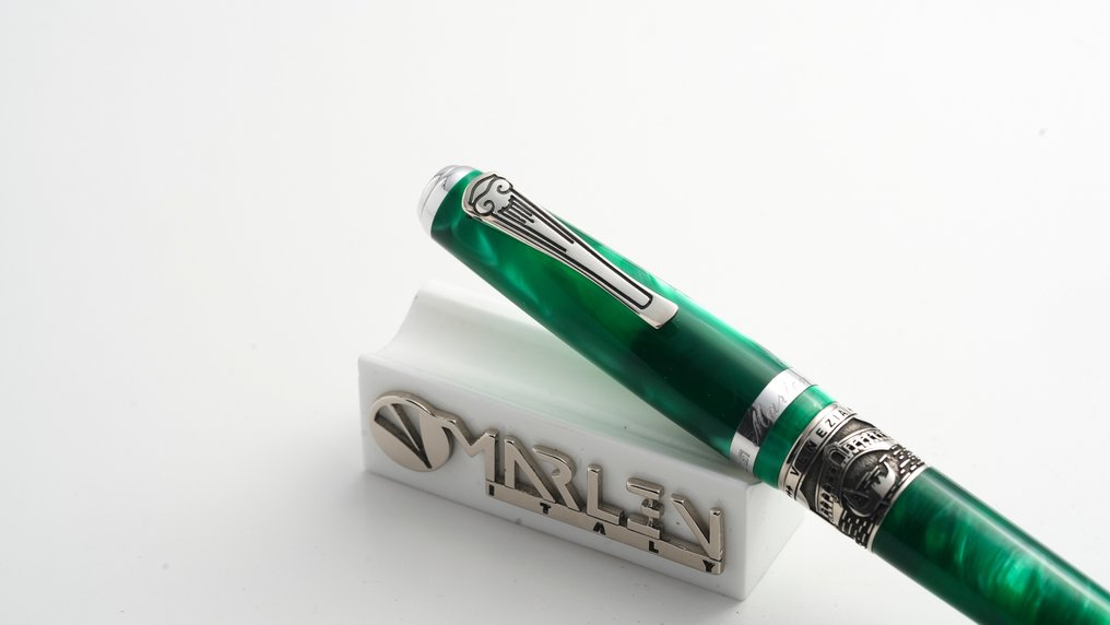 Marlen - Antiche Città Italiane: Venezia Slim - Edizione Speciale in Resina e Argento - 自來水筆 #3.2