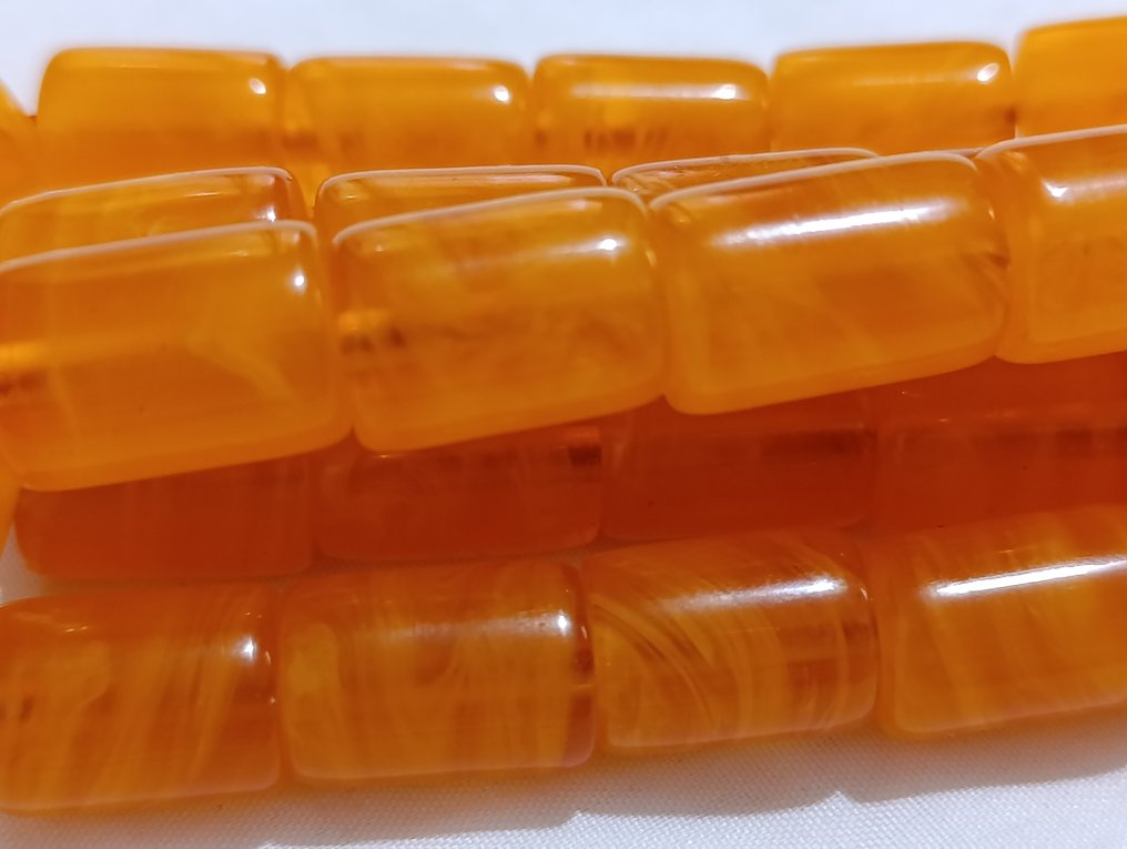  誦經念珠 - 琥珀 - 1970-1980 - 稀有的祈祷念珠  #2.1