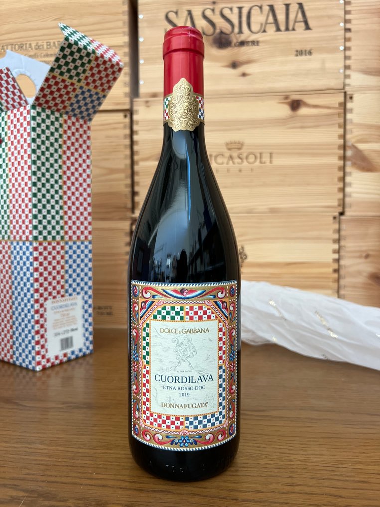 2019 Donnafugata Cuor di Lava Etna Rosso - Limited Edition Dolce & Gabbana - Sicily - 3 Bottles (0.75L) #3.2