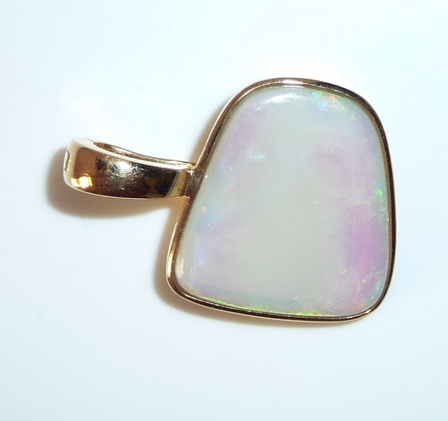 吊坠 - 14K包金 黄金 -  10.00ct. tw. 蛋白石 - Kreativ Design 澳大利亚的 #4.3