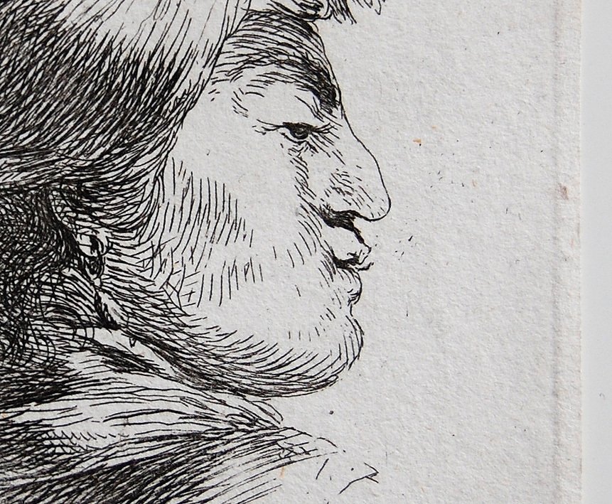 Giovanni Benedetto Castiglione (1609-1664) - Oriental head #3.2