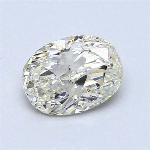 1 pcs 钻石  (天然)  - 0.91 ct - 椭圆形 - L - SI2 微内含二级 - 国际宝石研究院（IGI） #1.0