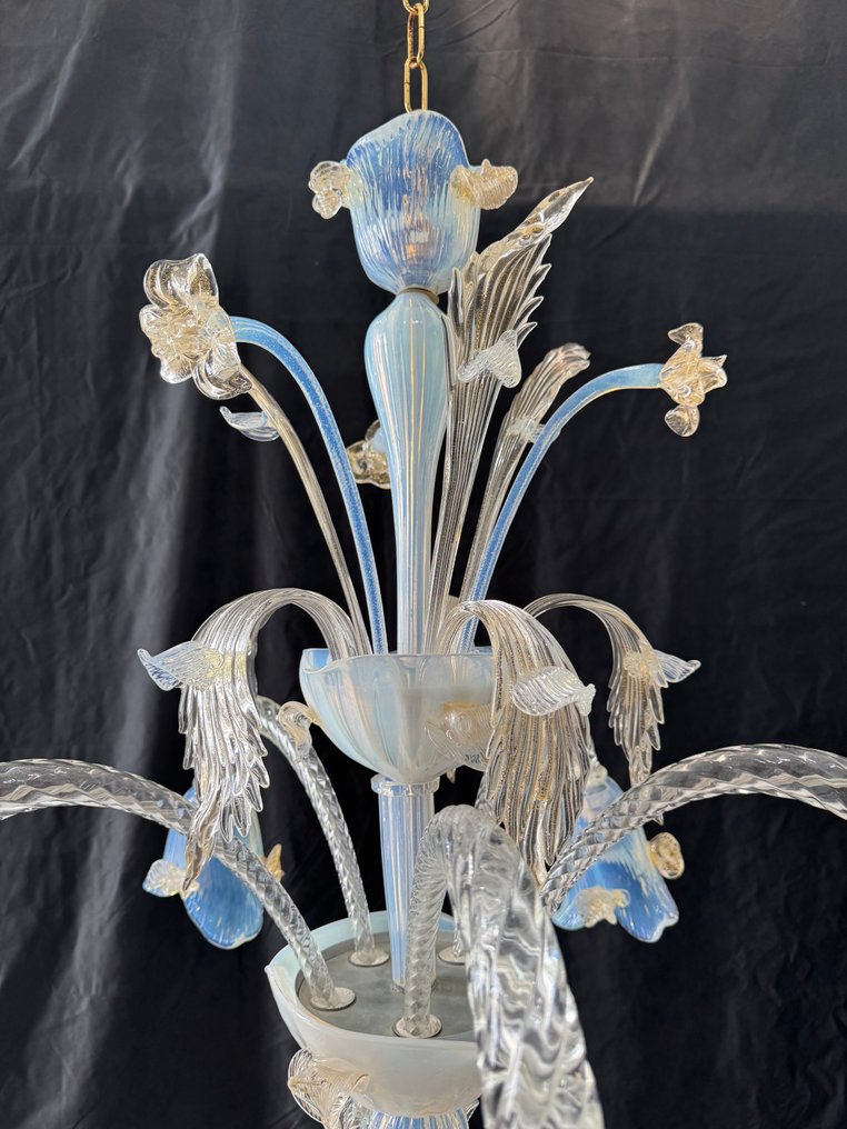 枝形吊灯 - Opa2 - 穆拉诺玻璃 - 5 灯 / 90cm 直径 #4.3