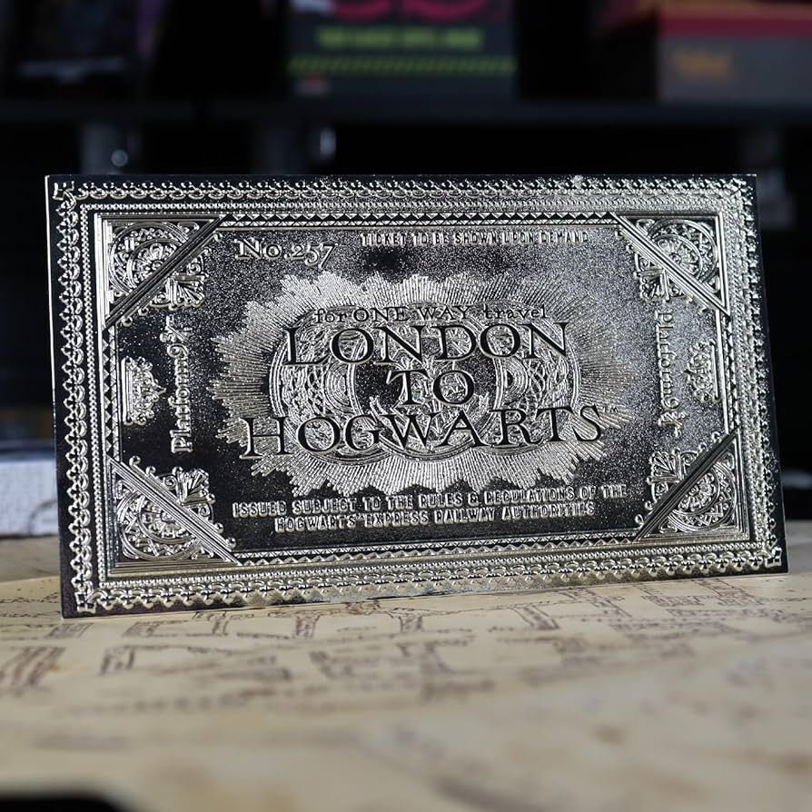 Harry Potter -  - 电影道具 限量版霍格沃茨特快列车票（全新未拆封） #2.1