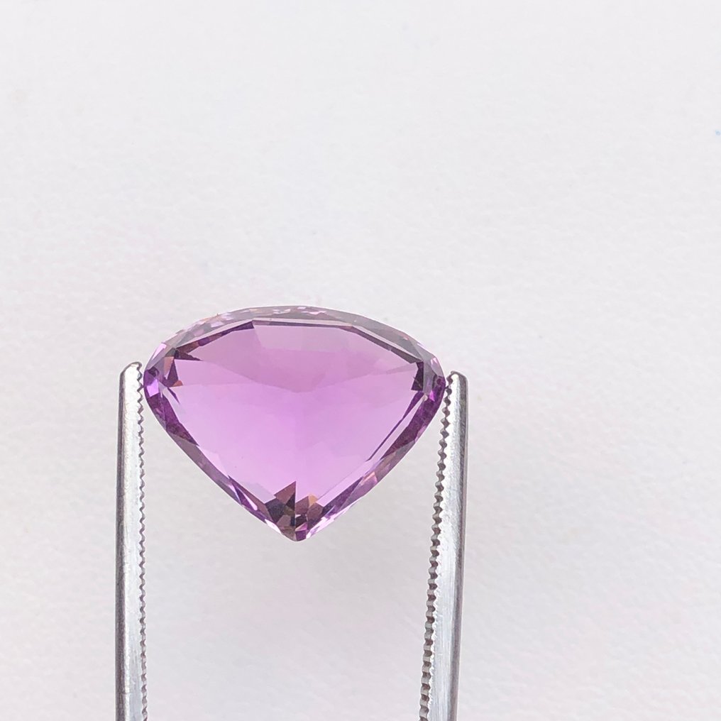 没有保留价 - 1 pcs  粉色, 紫罗兰色 紫锂辉石  - 8.63 ct - 国际有色宝石协会（ICA GemLab） #4.3