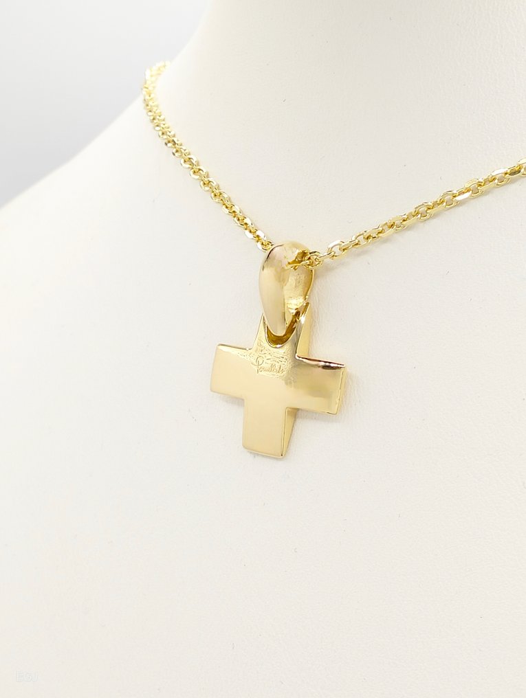 Pomellato - Collier - Croix - 18 carats Or jaune #1.0