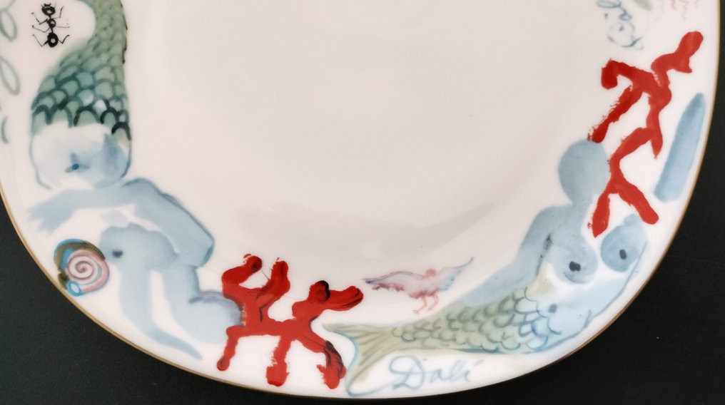 Schirnding Bavaria - Salvador Dalí (after) - Csésze és csészealj (2) - Porcelán #3.2