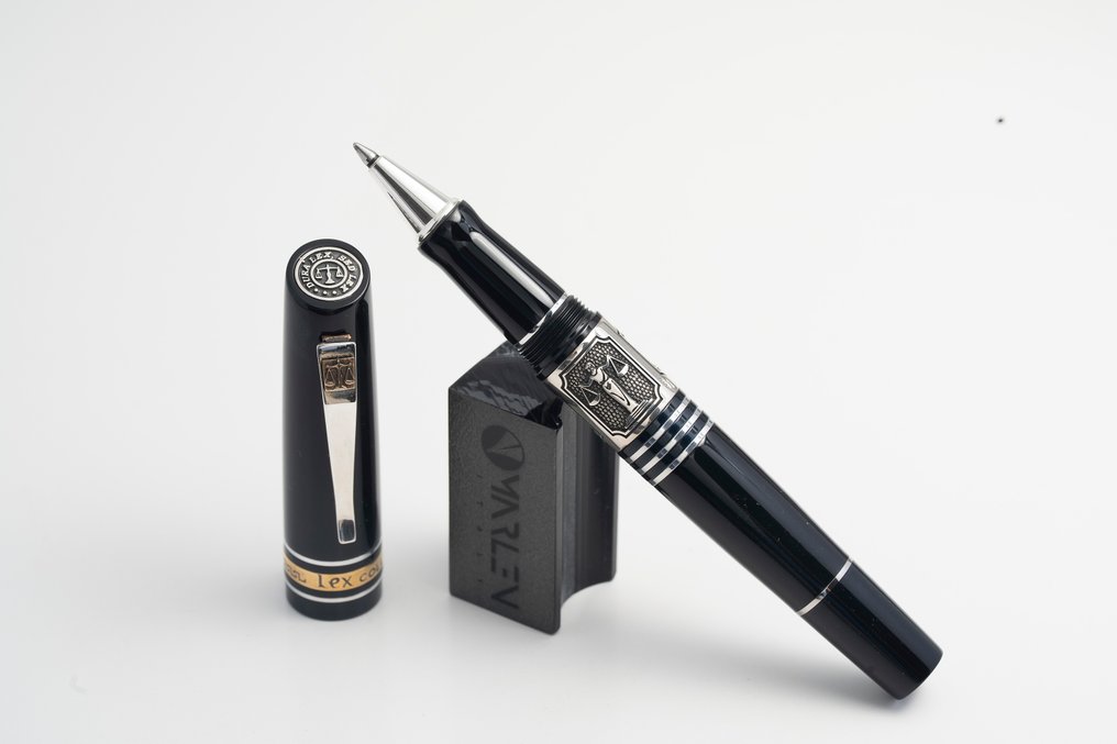 Marlen - Lex Nera (dedicata alla professione legale) - Special edition in Resina e Argento - Rollerball-Stift #1.0